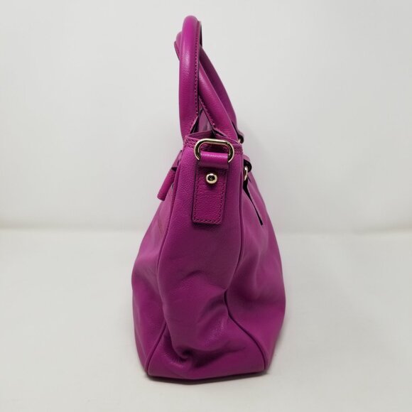KATE SPADE Purple Bow Handbag with Removable Adjustable Strap Handbags Bags - Picture 3 of 16